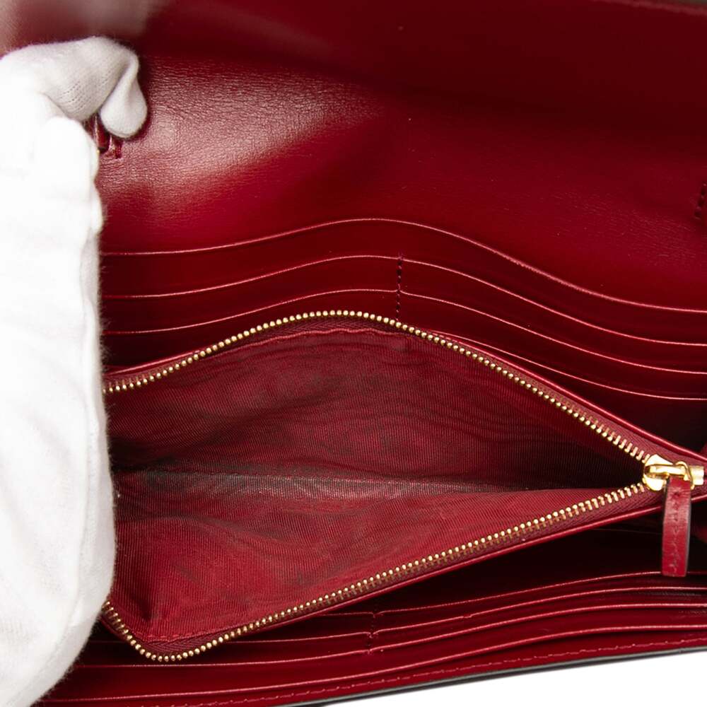 Gucci Jackie Continental Chain Wallet #326597G10B - Picture 4 of 8